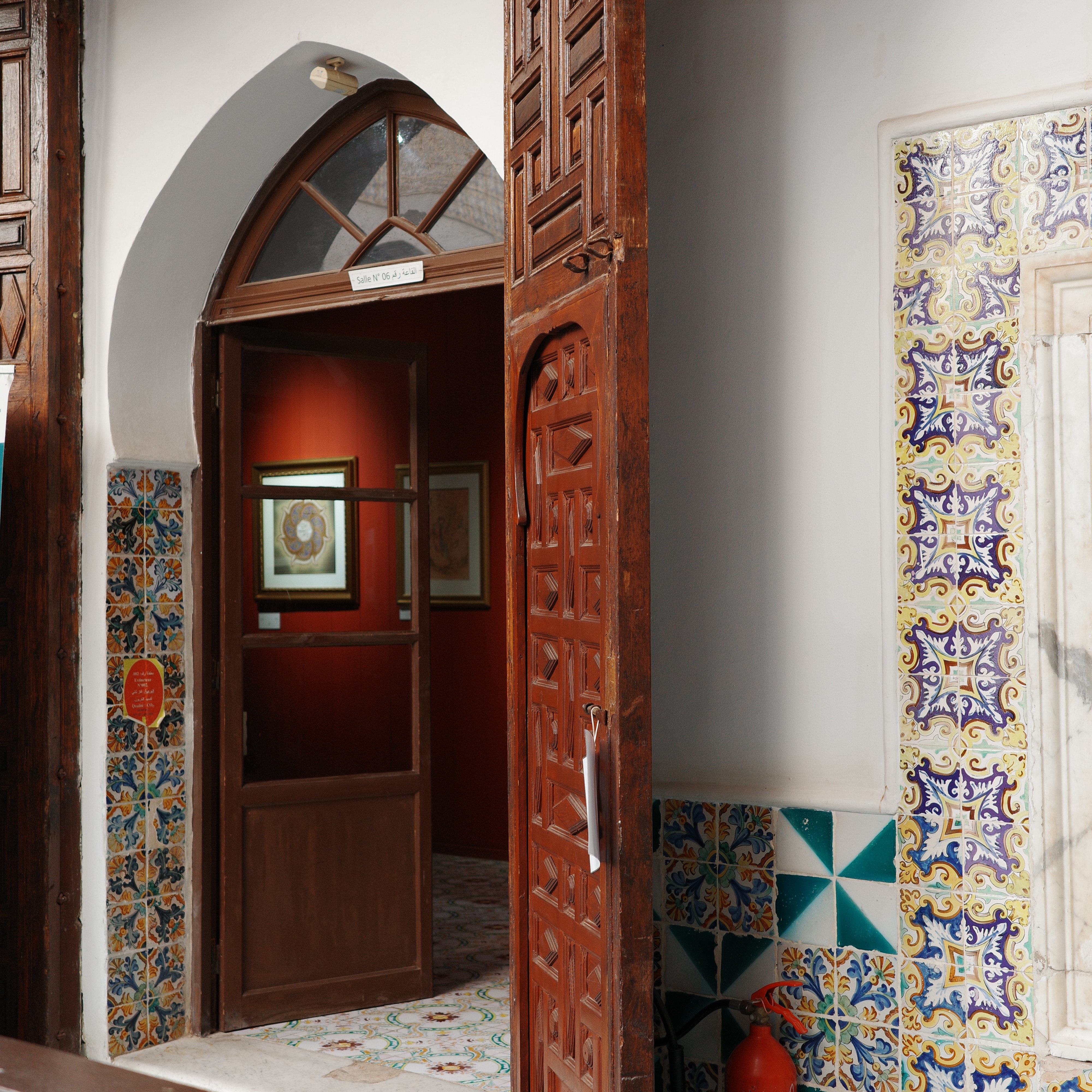 a North African style doorway